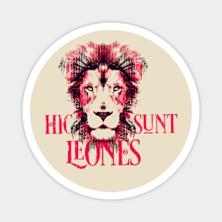 Hic Sunt Leones Magnet